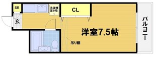 ヤングヴィレッジ嵯峨の物件間取画像